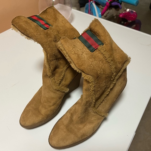 Gucci wedge booties - Picture 1 of 7